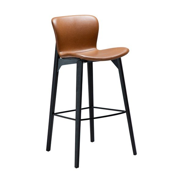 Hnědá barová židle (výška sedáku 78 cm) Paragon – DAN-FORM Denmark