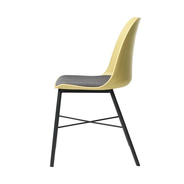 Sada 2 žluto-šedých židlí Unique Furniture Whistler-image-2