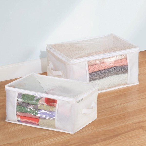 Sada 2 úložných boxů iDesign Zipper-image-1
