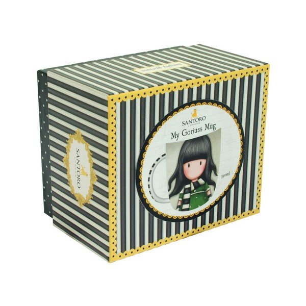 Hrnek z kostního porcelánu Santoro London Gorjuss The Scarf-image-4