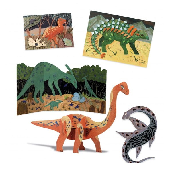 Kreativní výtvarný set Djeco Dinosauři