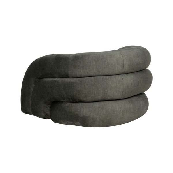 Tmavě zelené sametové křeslo Archie – Ixia-image-3