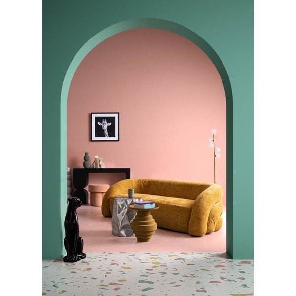 Černý konzolový stolek se skleněnou deskou 32x120 cm Archie – Bizzotto-image-3