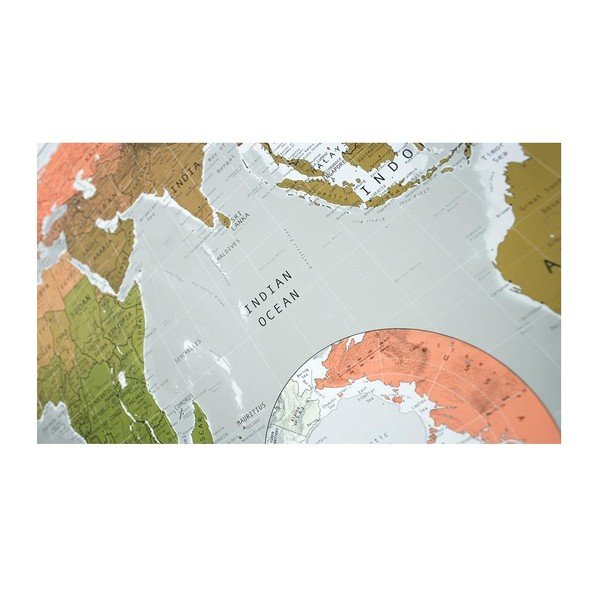 Mapa světa v průhledném pouzdru The Future Mapping Company Future Map, 101 x 58 cm-image-2