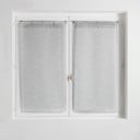 Světle šedé voálové záclony v sadě 2 ks 60x90 cm Milza – douceur d'intérieur