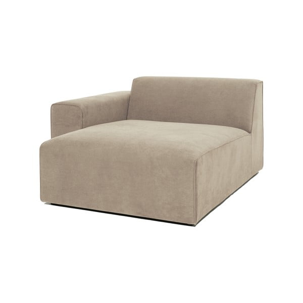 Béžový manšestrový modul pohovky (levý roh) Sting - Scandic-image-2