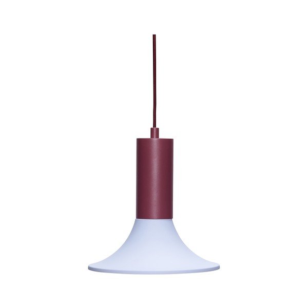 Vínové/světle modré kovové stmívatelné závěsné svítidlo ø 25 cm Luminary – Hübsch