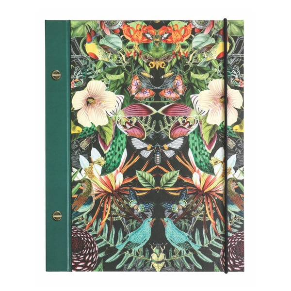 Zápisník Portico Designs Mirrored, 200 stran