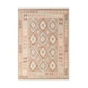 Světle modrý/béžový oboustranný ručně tkaný vlněný koberec 160x230 cm Kamal Dune – Nouristan