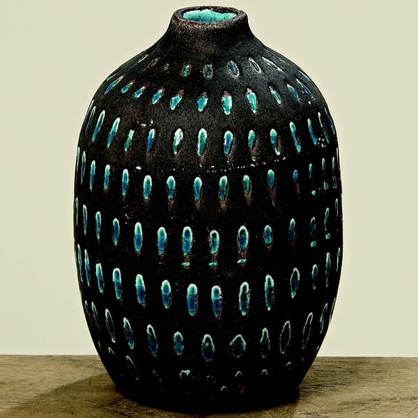 Terakotová váza Boltze Mailys, ⌀ 14 cm