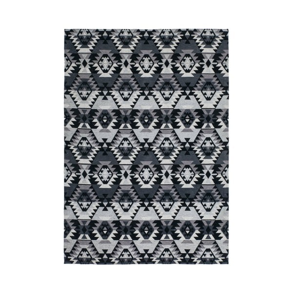 Ručně tkaný koberec Kayoom Zeba Black, 200 x 290 cm