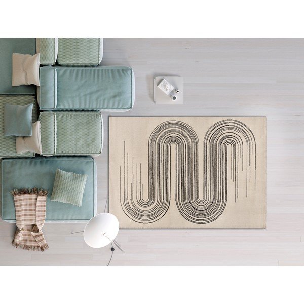 Krémový koberec 140x200 cm Garden – Universal-image-2