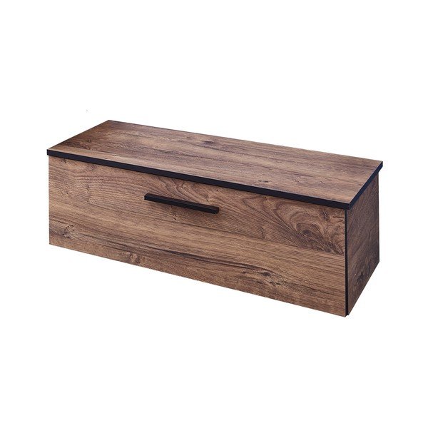 Hnědá nízká koupelnová skříňka v dekoru dubu 71x27 cm Set 374 - Pelipal-image-2