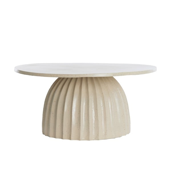Kovový kulatý odkládací stolek ø 70 cm Veglia – Light & Living