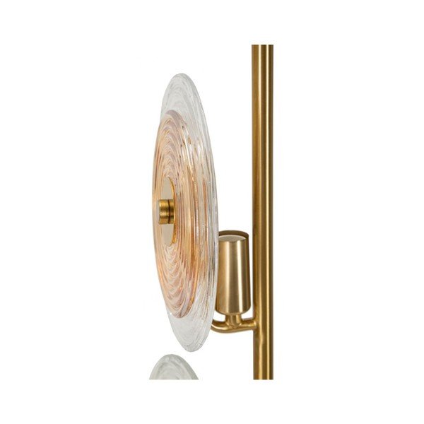 Stolní lampa ve zlaté barvě se skleněným stínidlem (výška 63 cm) Venice – Mauro Ferretti-image-3