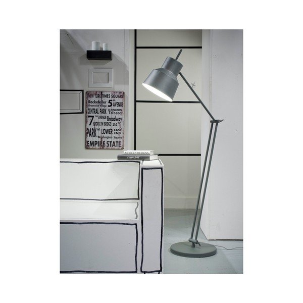 Šedá volně stojící lampa Citylights Belfast-image-1