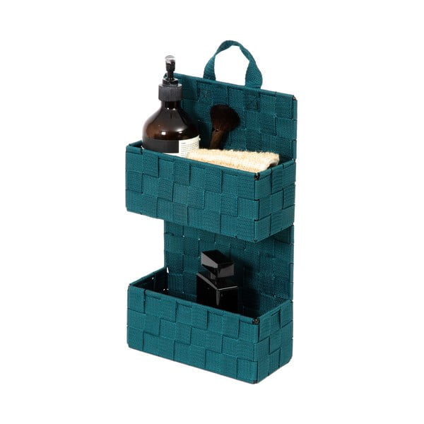 Zelený dvoupatrový závěsný košík Compactor Bristol-image-3