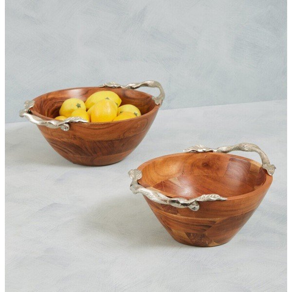 Dřevěná mísa v přírodní barvě Vine – Premier Housewares-image-1