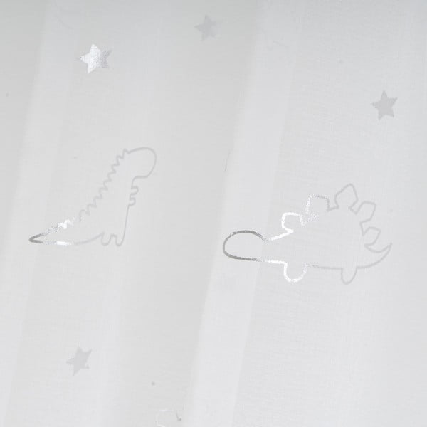 Bílá/ve stříbrné barvě záclona 140x260 cm Dinos – Casa Selección-image-4