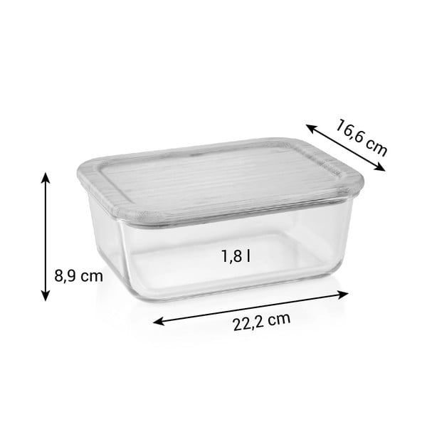 Skleněná dóza na potraviny Online – Tescoma-image-1