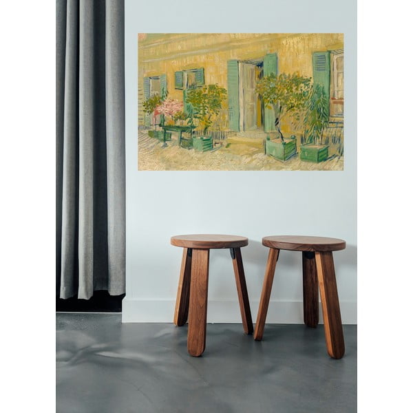 Obraz - reprodukce 90x60 cm Exterior of a Restaurant in Asnières, Vincent van Gogh – Fedkolor-image-1