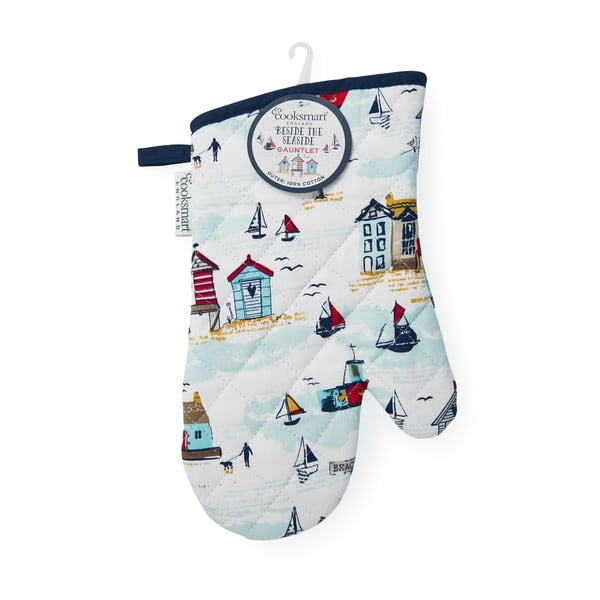 Bavlněná kuchyňská rukavice Cooksmart ® Beside The Seaside-image-1