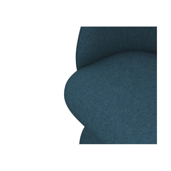 Modré čalouněné jídelní křeslo Maia – Makamii-image-4