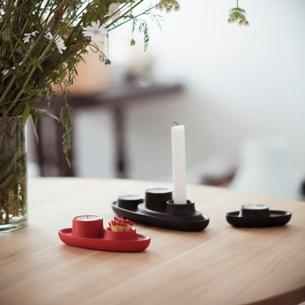 Světle šedý svícen EMKO Aye Aye Two Candles-image-2