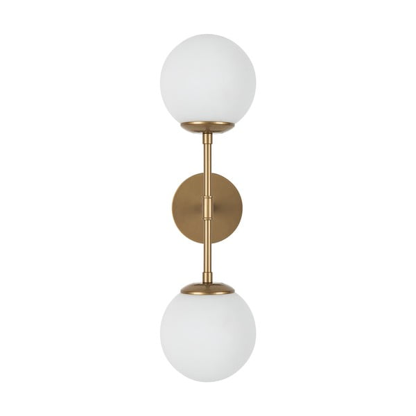 Nástěnné svítidlo ve zlaté barvě Squid Lighting Kruva, délka 58 cm-image-3