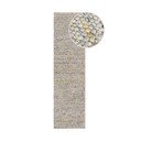 Krémový ručně tkaný běhoun s příměsí vlny 60x230 cm Minerals – Flair Rugs