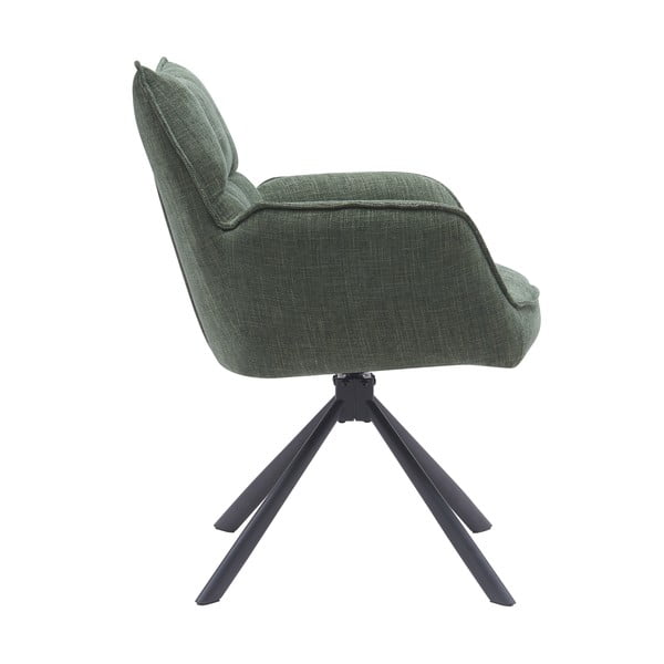 Zelená čalouněná jídelní křesla v sadě 2 ks Marilla – Unique Furniture-image-2