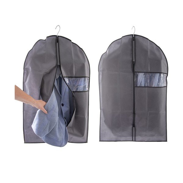 Obaly na obleky v sadě 3 ks 90 cm Urovnejto – Orion-image-3