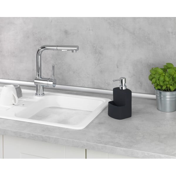 Černý dávkovač na tekuté mýdlo Wenko Festival-image-3