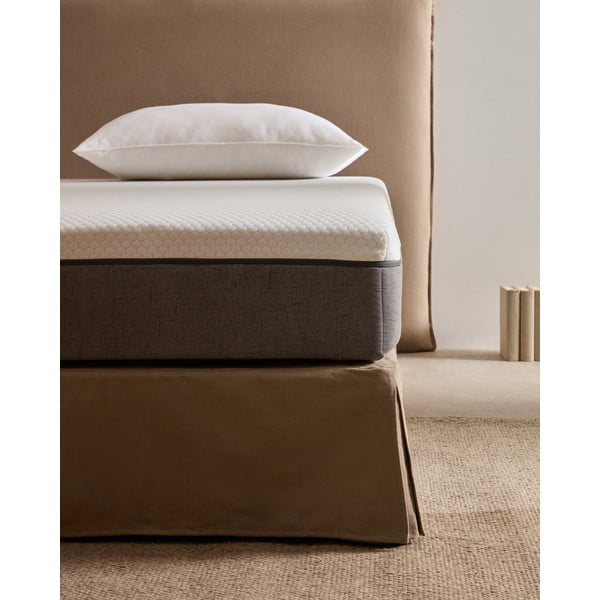 Středně tvrdá pěnová matrace 90x200 cm Eva – Kave Home-image-1