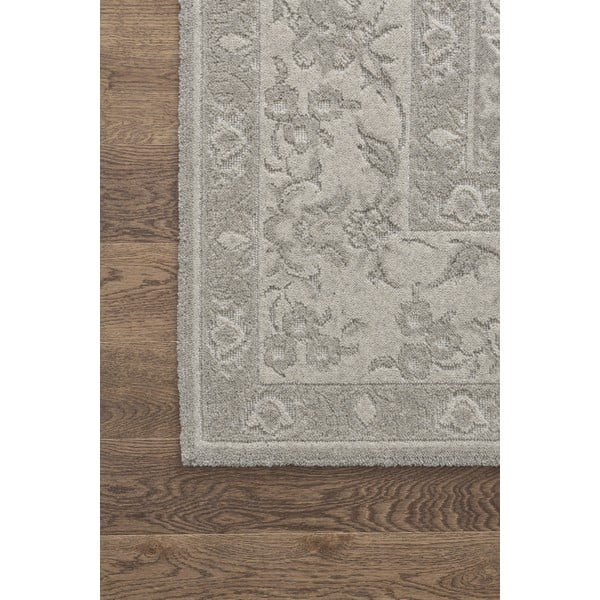 Šedý vlněný koberec 133x190 cm Kirla – Agnella-image-3