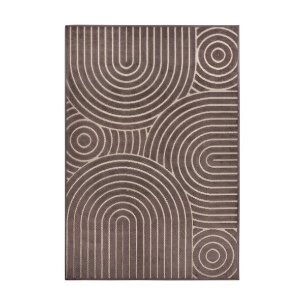 Hnědý koberec 57x90 cm Iconic Wave – Hanse Home