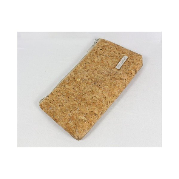 Hořčicově hnědá kosmetická taštička Dara bags Baggie Middle No.750-image-1