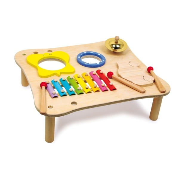 Dřevěný hrací stolek Legler Music