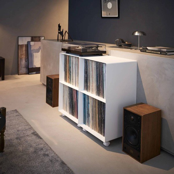 Bílý kovový pojízdný regál 40x73x38 cm Tower – YAMAZAKI-image-2