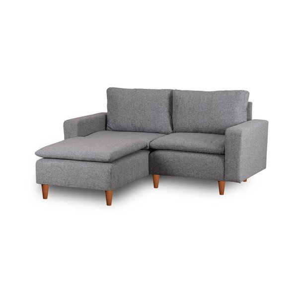 Světle šedá rohová pohovka (levý roh) Lungo – Balcab Home-image-3