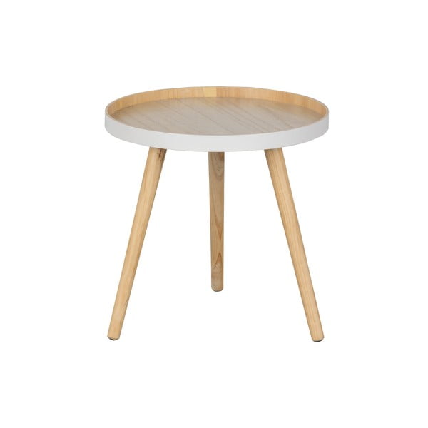 Odkládací stolek s bílým detailem WOOOD Sasha-image-3