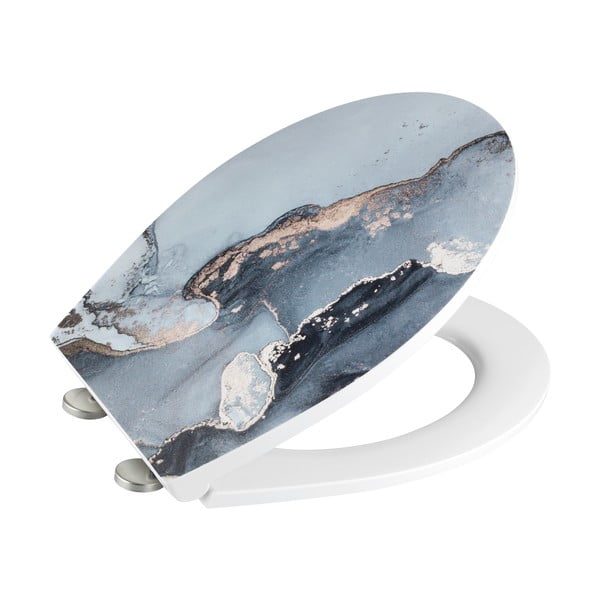 Záchodové prkénko s automatickým zavíráním 37,5 x 44,5 cm Licata – Wenko-image-4