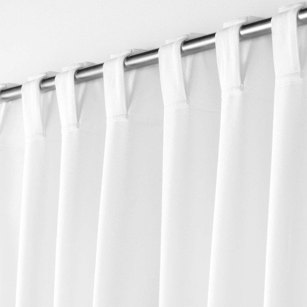 Bílý závěs 140x240 cm Mistraline – douceur d'intérieur-image-2