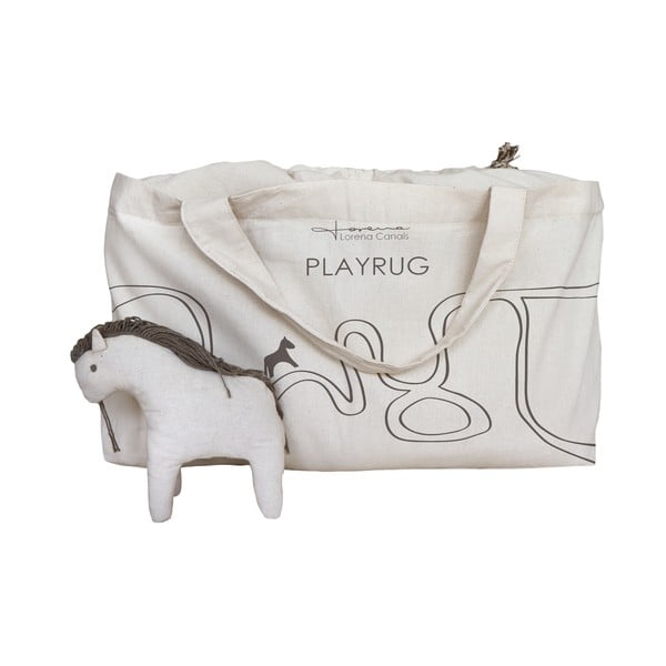 Béžový bavlněný dětský hrací koberec 120x160 cm Path of Nature – Lorena Canals-image-4