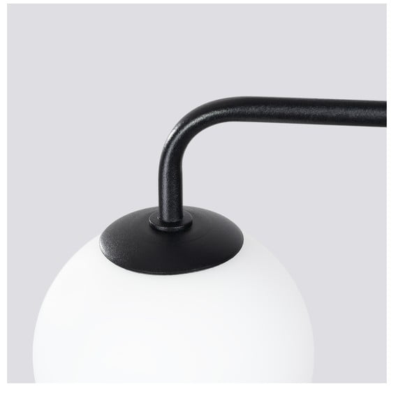 Černobílé nástěnné svítidlo Beam – Sollux-image-4