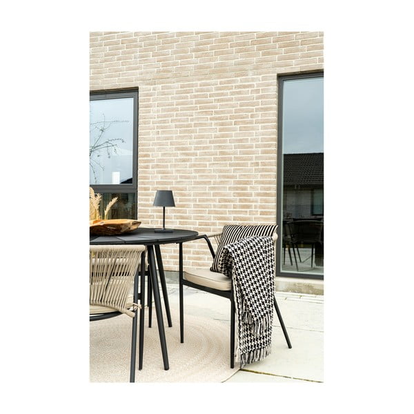 Černá LED stolní lampa (výška 30 cm) Dean – House Nordic-image-3