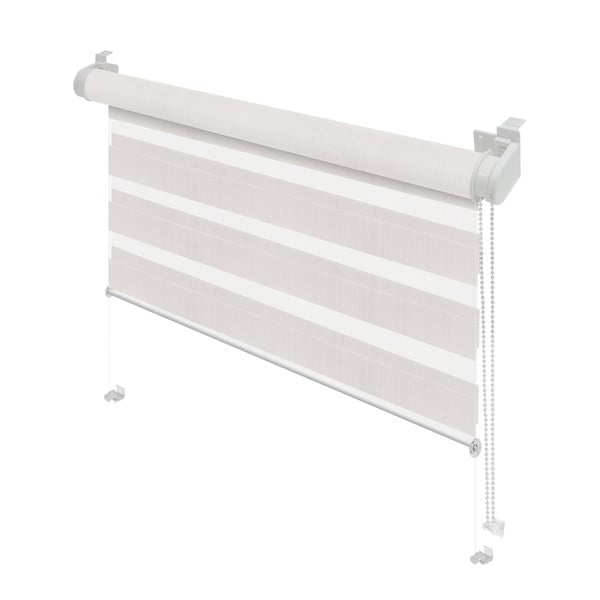 Bílá roleta den a noc 80x150 cm Zebra – Gardinia-image-1