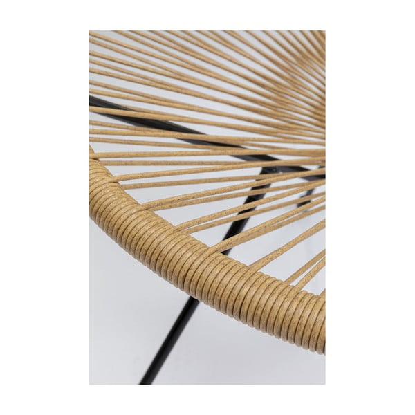 Světle hnědé křeslo Kare Design Acapulco-image-4