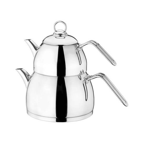 Dvojitá konvice z nerezové oceli Kutahya Tea Time-image-4
