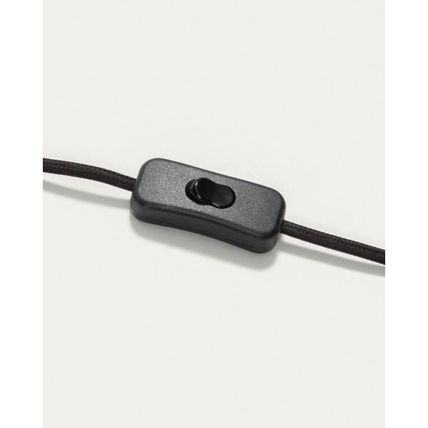 Černé nástěnné svítidlo ø 30 cm Eleazar – Kave Home-image-4